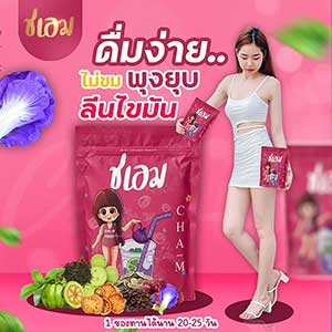 CHA-M Tea 10 in 1 Herbals Delicious Weight Loss Dietary Supplement Weight Control Block Burn 150g/Pack